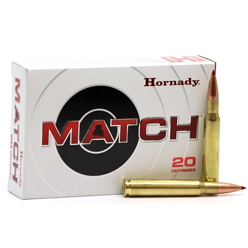 Hornady Ammunition - 30-06 Springfield - 168 Grain ELD - M1 Garand  20 Rounds - Brass Case