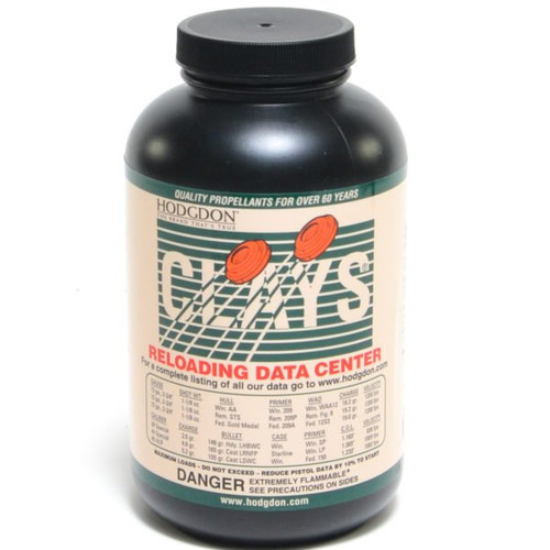 Hodgdon Clays Smokeless Powder - 14 oz.  ** ADULT SIGNATURE REQUIRED** SEE DETAILS IN DESCRIPTION