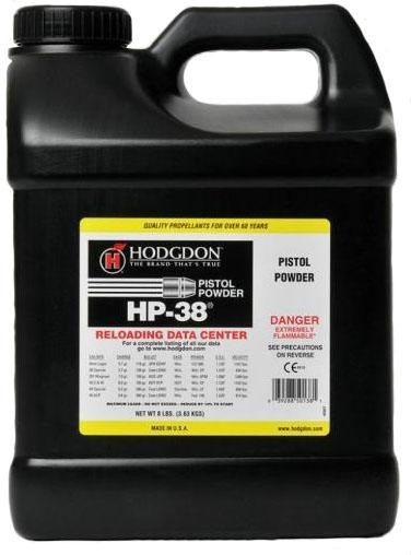 Hodgdon HP-38 Smokeless Powder** ADULT SIGNATURE REQUIRED** SEE DETAILS IN DESCRIPTION - 8 Lb.