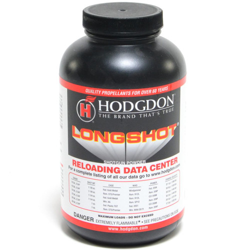 Hodgdon Long Shot Smokeless Powder - 1 Lb.  ** ADULT SIGNATURE REQUIRED** SEE DETAILS IN DESCRIPTION