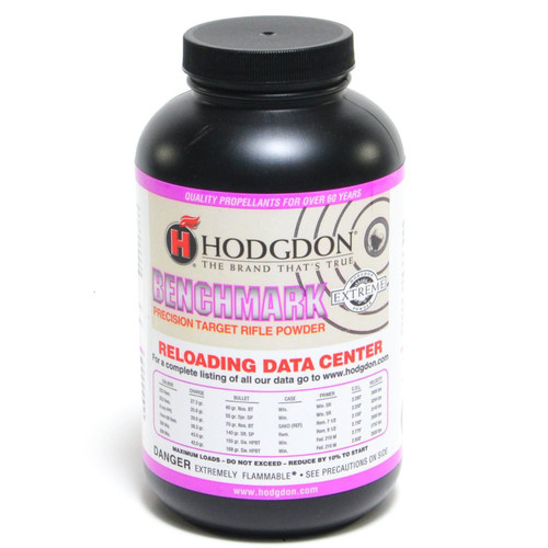 Hodgdon Benchmark Smokeless Powder - 1 Lb. ** ADULT SIGNATURE REQUIRED** SEE DETAILS IN DESCRIPTION