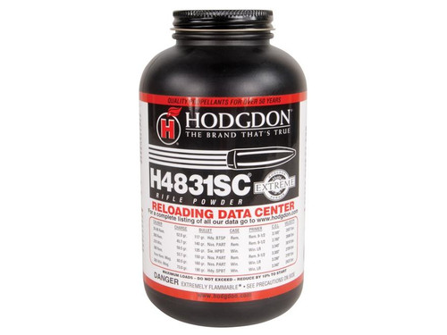 Hodgdon H-4831 SC Smokeless Powder - 1 Lb. ** ADULT SIGNATURE REQUIRED** SEE DETAILS IN DESCRIPTION