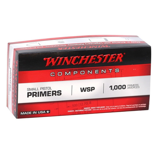 Winchester Small Pistol Primers - 5000 Primers ** ADULT SIGNATURE REQUIRED** SEE DETAILS IN DESCRIPTION