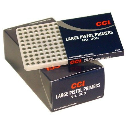 CCI Large Pistol Primers No. 300 - 1000 Primers ** ADULT SIGNATURE REQUIRED** SEE DETAILS IN DESCRIPTION