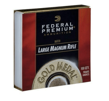 Federal Gold Medal Large Magnum Rifle Match Primers - 5000 Primers ** ADULT SIGNATURE REQUIRED** SEE DETAILS IN DESCRIPTION