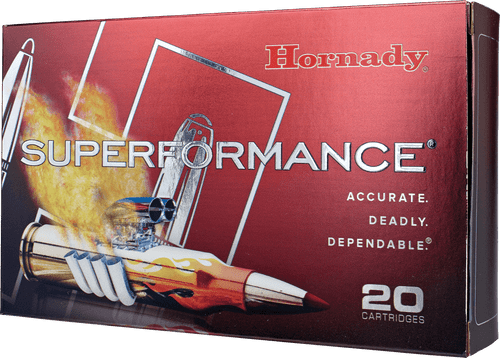 Hornady Superformance Ammunition - 270 Winchester - 130 Grain GMX Lead Free - 20 Rounds - Brass Case