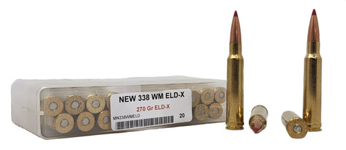 Miwall | 338 Winchester Magnum 270gr ELD-X | 20 Rounds