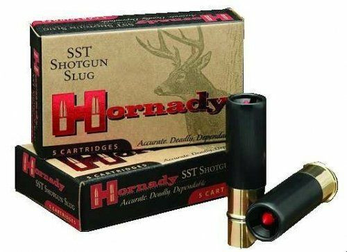 Hornady Ammunition 12 Ga SST Slug - 2 3/4" - 300 Grain FTX Slug - 5 Rounds