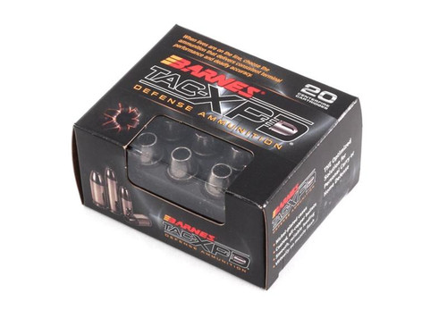Barnes | 40 S&W 140gr TAC-XTP | 20 Rounds
