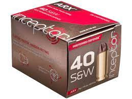 Inceptor | 40 S&W 88gr ARX | 20 Rounds
