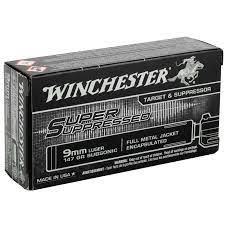 Winchester | 9mm Luger 147gr FMJ | 50 Rounds