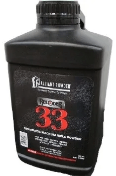 Alliant Reloder 33 Smokeless Powder 8 Lb.