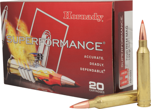 Hornady  | 7mm Rem Mag 139gr SST | 20 Rounds