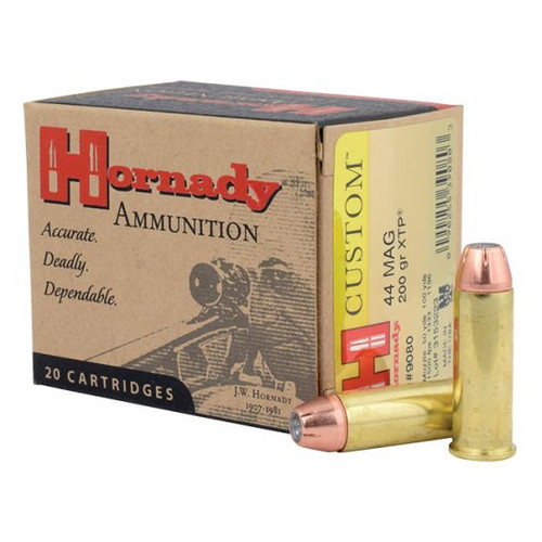 Hornady | 44 Rem Mag 200gr HP | 20 Rounds