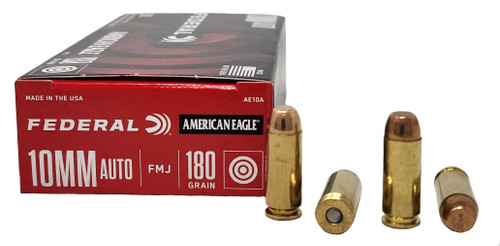 Federal | 10MM 180gr FMJ | 50 Rounds