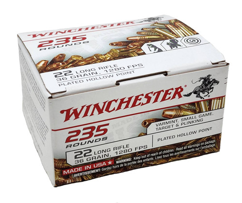 Winchester | 22 Long Rifle 36gr HP | 235 Rounds