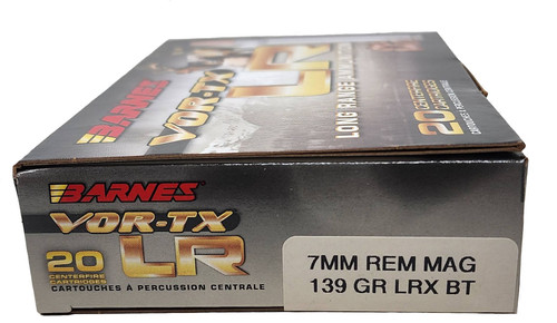 Barnes | 7mm Rem Mag 139gr VOR-TX Polymer Tip | 20 Rounds