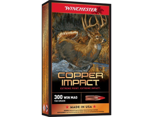 Winchester | 300 Win Mag 150gr Copper Extreme Point | 20 Rounds