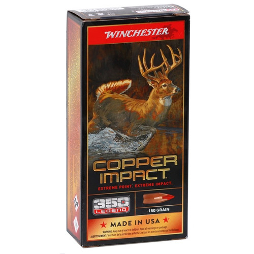 Winchester | 350 Legend 150gr Copper Extreme Point | 20 Rounds