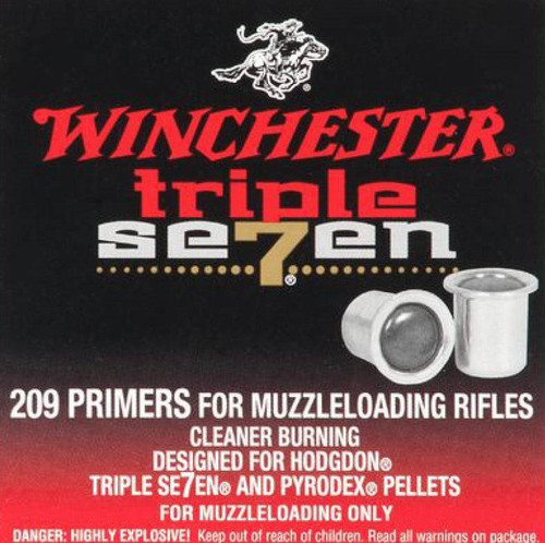 Winchester 209 Primers Triple Seven 100 Primers