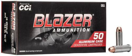 CCI Blazer Ammunition - 38 Special +P - 158 Grain Total Metal Jacket Clean Fire - 50 Rounds