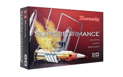 Hornady Superformance Ammunition - 300 Winchester Magnum - 165 Grain CX - 20 Rounds