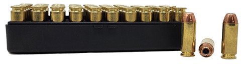 Miwall New Ammunition - 10 MM Auto - 200 Grain Jacketed Hollow Point - 50 Rounds - Brass Case