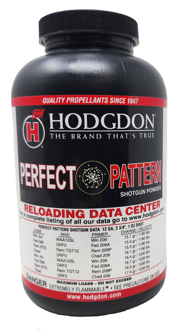 Hodgdon Perfect Pattern Smokeless Powder - 1 Lb. ** ADULT SIGNATURE REQUIRED** SEE DETAILS IN DESCRIPTION