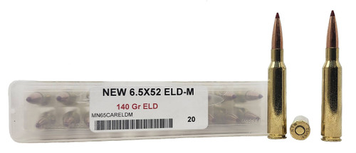 Miwall | 6.5x52 Carcano 140gr ELD-M Polymer Tip | 20 Rounds