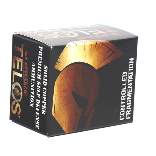 G2 Research Ammunition - 45 Long Colt - 160 Grain Solid Copper Hollow Point - 20 Rounds