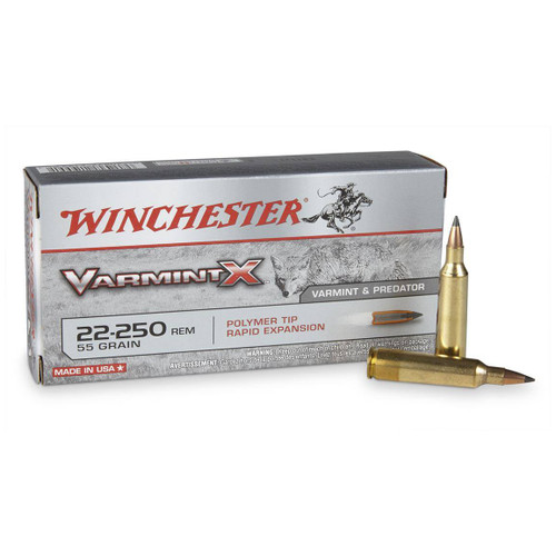 Winchester | 22-250 Rem 55gr Polymer Tip | 20 Rounds
