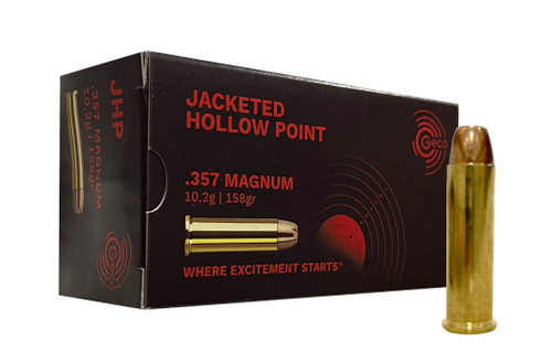 Geco | 357 Mag 158gr JHP | 50 Rounds