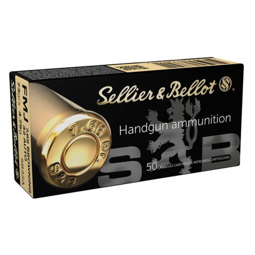 Sellier | 32 Auto 73gr FMJ | 50 Rounds