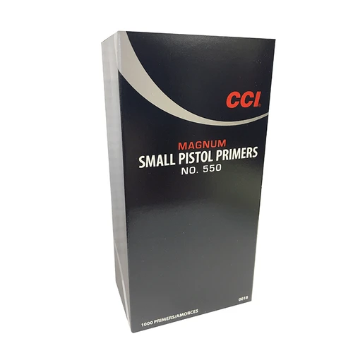 CCI Small Pistol Magnum Primers No. 550 5000
