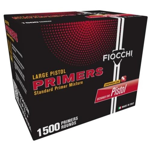 Fiocchi Large Pistol Primers 1500 Primers