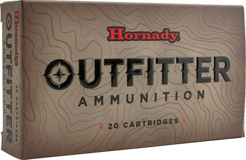 Hornady Outfitter Ammunition - 300 Remington Ultra Mag - 180 Grain CX Lead Free - 20 Rounds