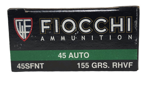 Fiocchi Ammunition - 45 Auto - 155 Grain SinterFire Frangible - 50 rounds