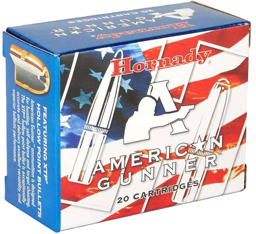 Hornady American Gunner Ammunition - 10 MM Auto - 155 Grain XTP Hollow Point - 20 Rounds