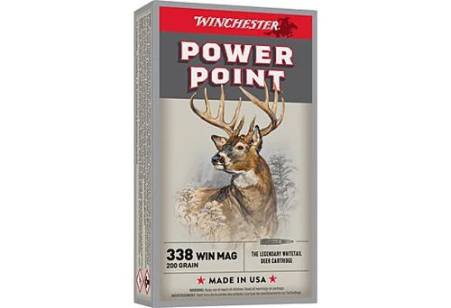 Winchester | 338 Winchester Magnum 200gr SP | 20 Rounds