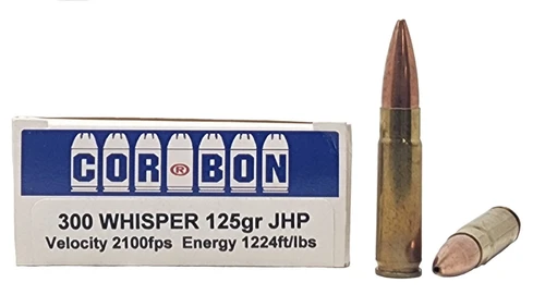 Cor Bon | 300 Whisper 125gr JHP | 20 Rounds