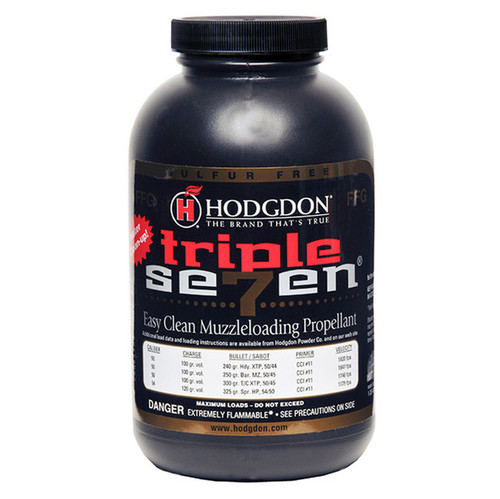 Hodgdon Triple Seven FFG Smokeless Powder - 1 Lb. ** ADULT SIGNATURE REQUIRED** SEE DETAILS IN DESCRIPTION