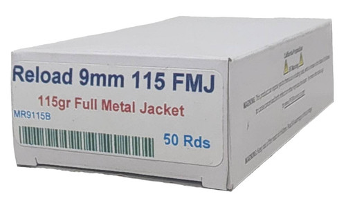 Miwall | 9 MM 115gr FMJ | 50 Rounds
