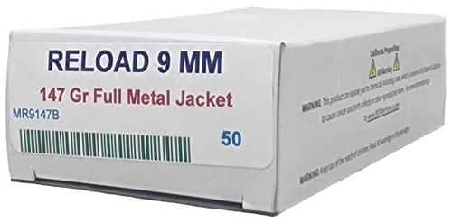 Miwall | 9 MM 147gr FMJ | 50 Rounds