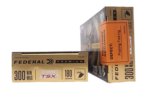Federal | 300 Win Mag 180gr Barnes TSX | 20 Rounds