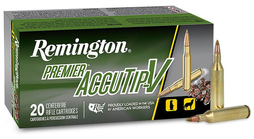 Remington Premier Accutip Ammunition - 17 Remington - 20 Grain Accutip-V - 20 Rounds