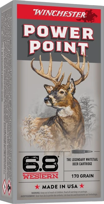 Winchester | 6.8 Western 170gr SP | 20 Rounds