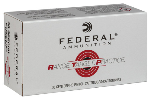 Federal Ammunition - 38 Special - 130 Grain Full Metal Jacket - 50 Rounds