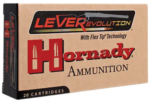 Hornady LeverEvolution Ammunition - 35 Remington - 200 Grain FTX - 20 Rounds - Brass Case Hornady LeverEvolution Ammunition - 35 Remington - 200 Grain FTX - 20 Rounds - Brass Case