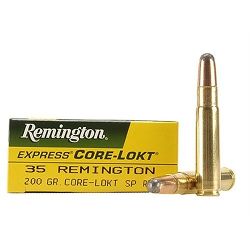 Remington Core-Lokt Ammunition - 35 Remington - 200 Grain Soft Point - 20 Rounds