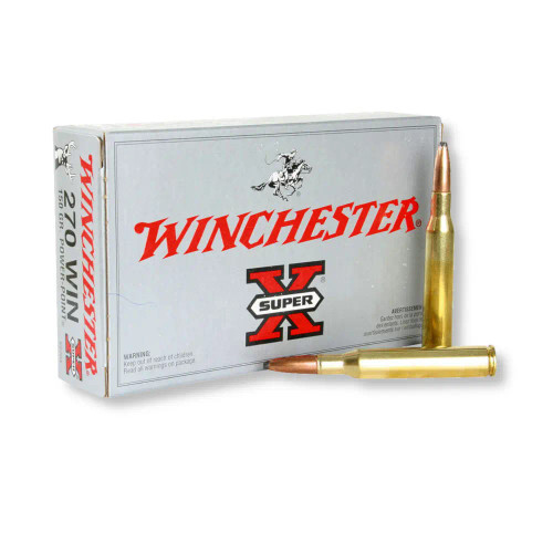 Winchester SuperX Ammunition - 270 Winchester - 150 Grain Power Point - 20 Rounds Winchester SuperX Ammunition - 270 Winchester - 150 Grain Power Point - 20 Rounds